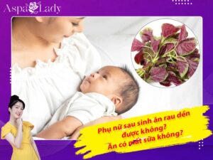 Phụ nữ sau sinh ăn rau dền được không? Ăn có mất sữa không?