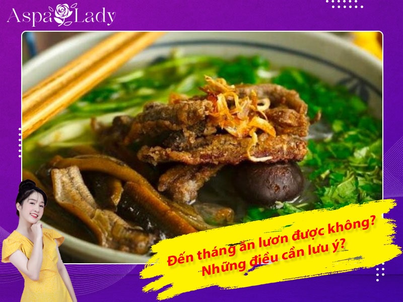 [Giải đáp] Đến tháng ăn lươn được không? Những điều cần lưu ý?