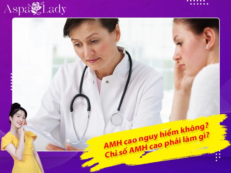 AMH cao nguy hiểm không? Chỉ số AMH cao phải làm gì?